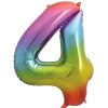 BALÃO #4 RAINBOW 86CM